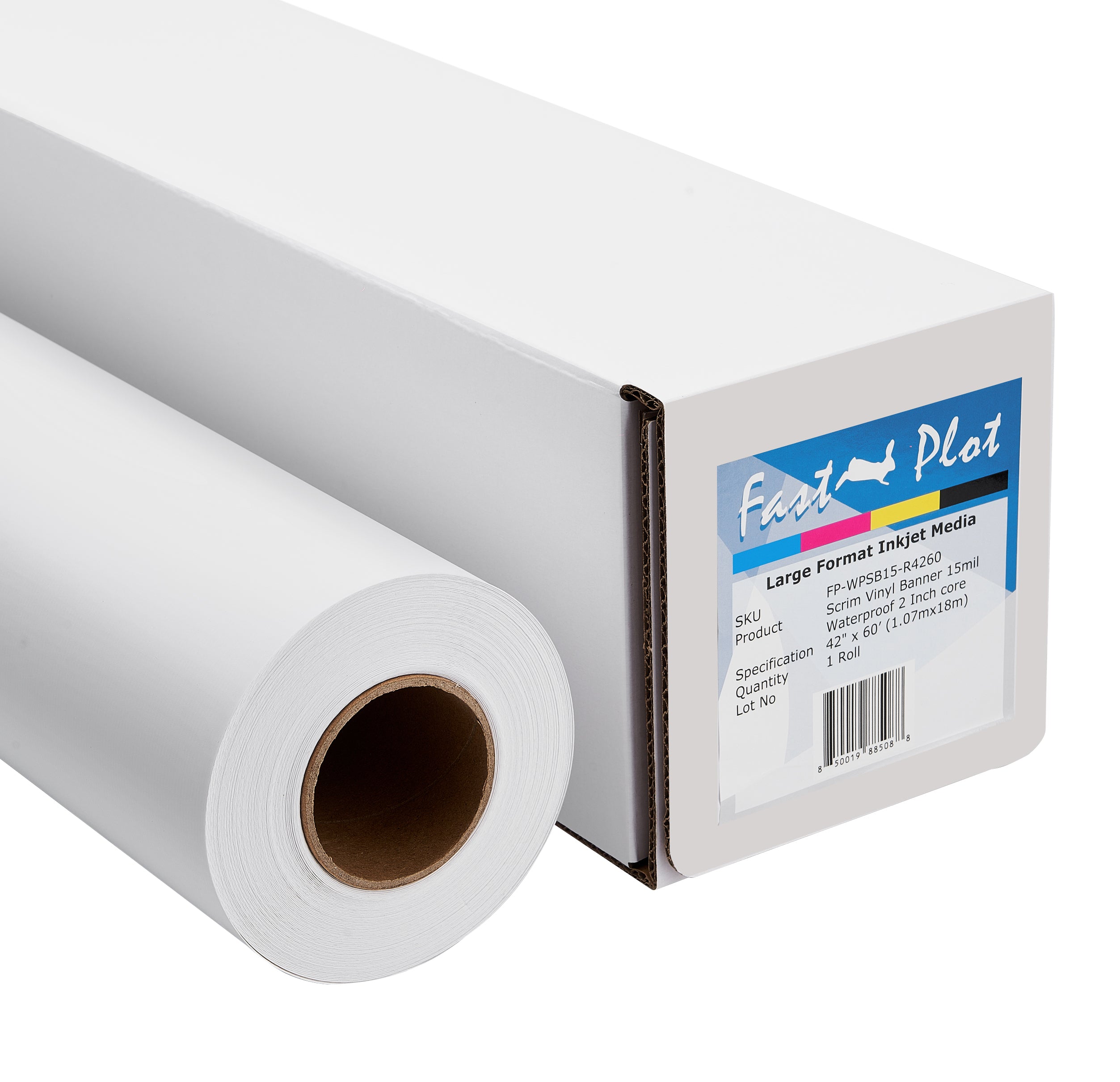 FastPlot Outdoor Scrim Vinyl Banner 15mil