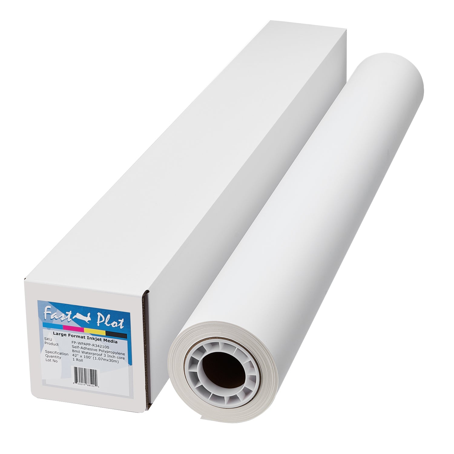 FastPlot Self-Adhesive Waterproof Polypropylene Banner 6mil