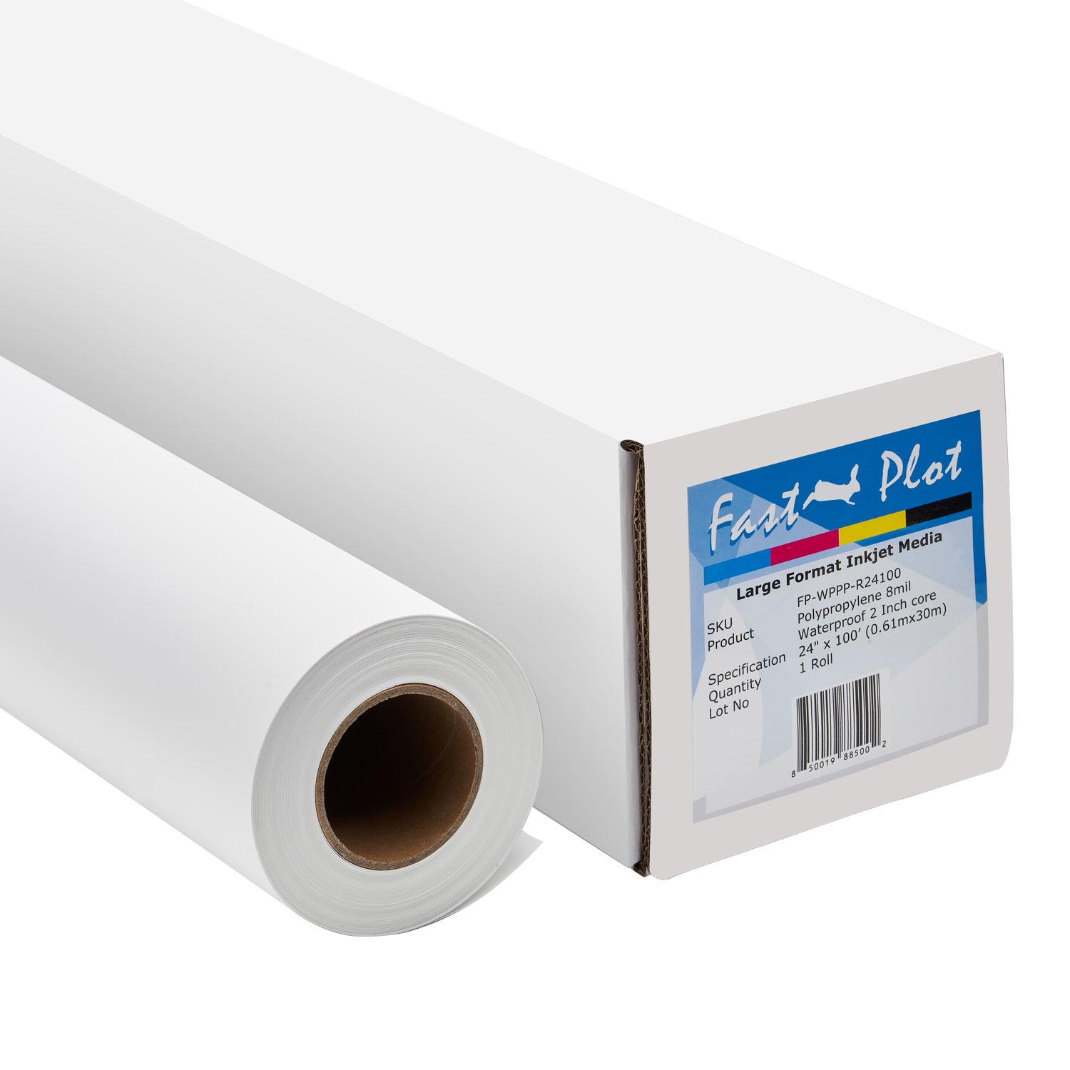 FastPlot Waterproof Polypropylene Banner 8mil