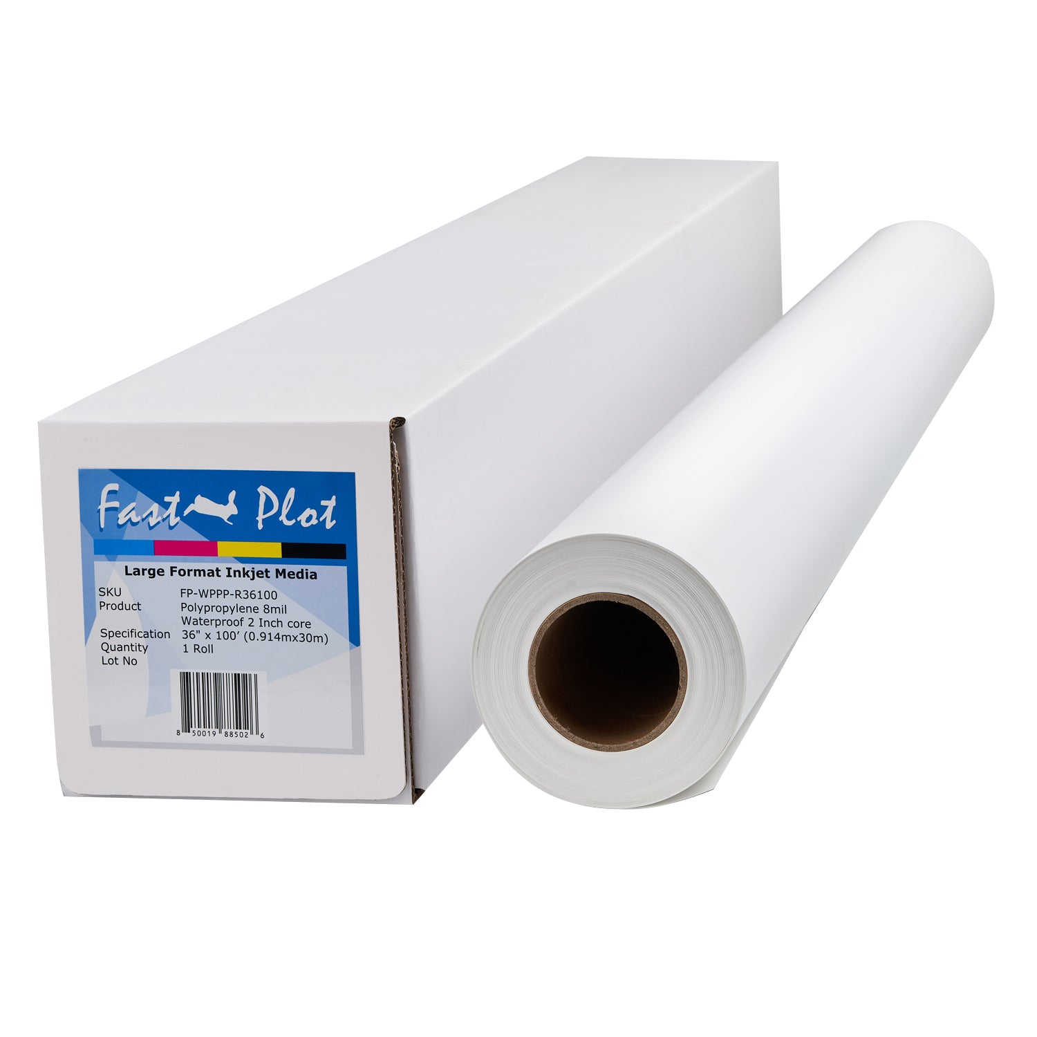 FastPlot Waterproof Polypropylene Banner 8mil