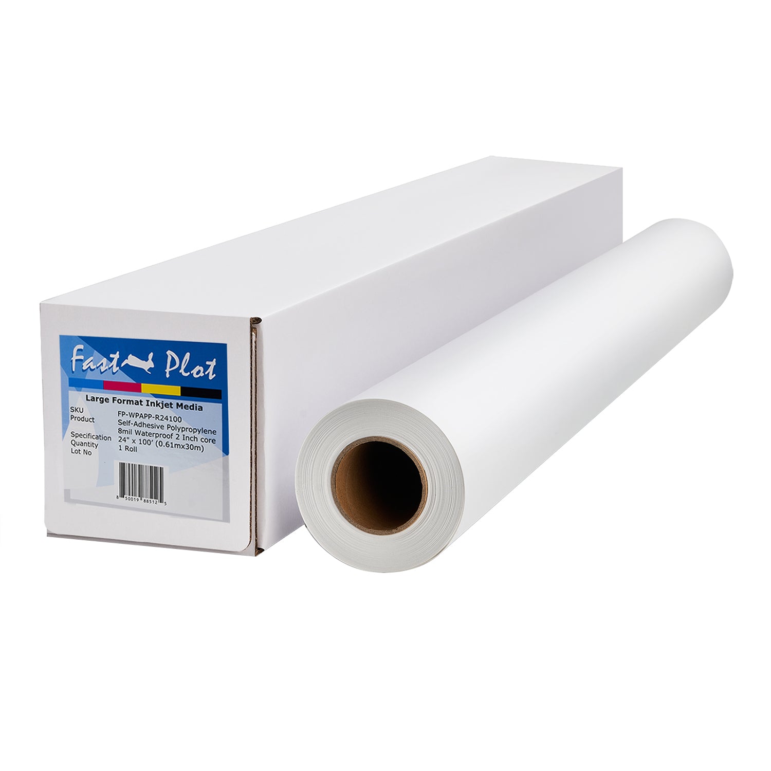 FastPlot Self-Adhesive Waterproof Polypropylene Banner 6mil