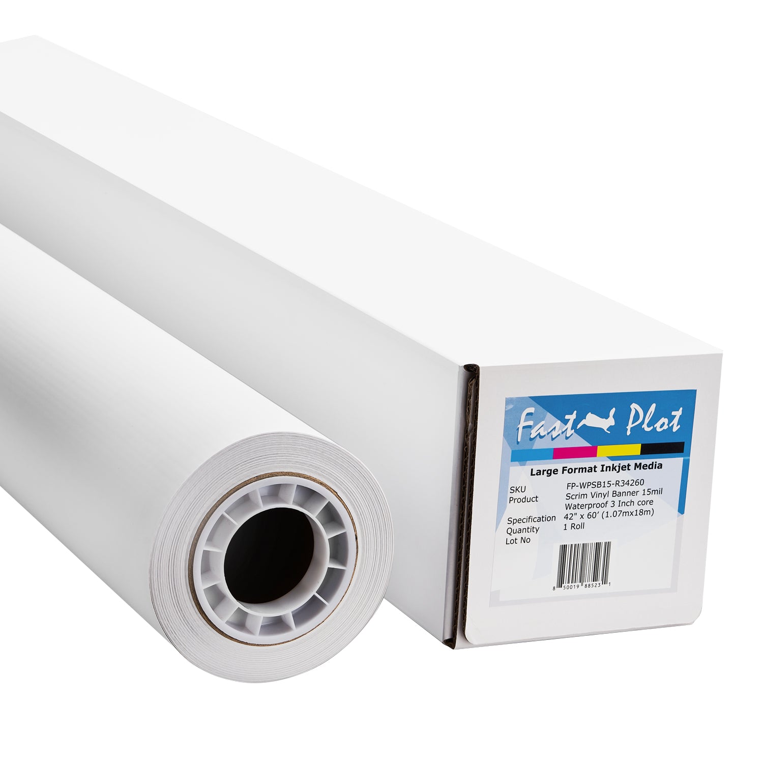 FastPlot Outdoor Scrim Vinyl Banner 15mil