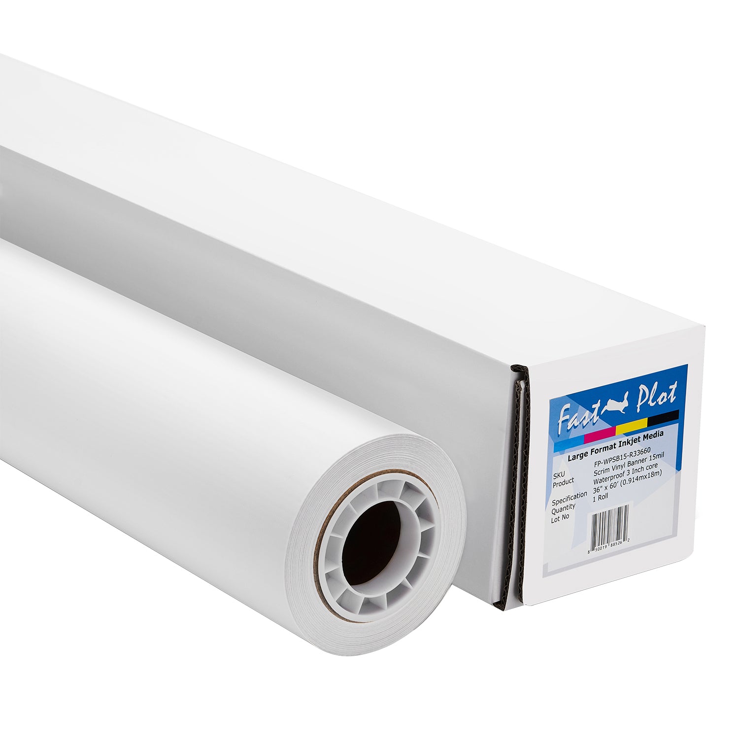 FastPlot Outdoor Scrim Vinyl Banner 15mil