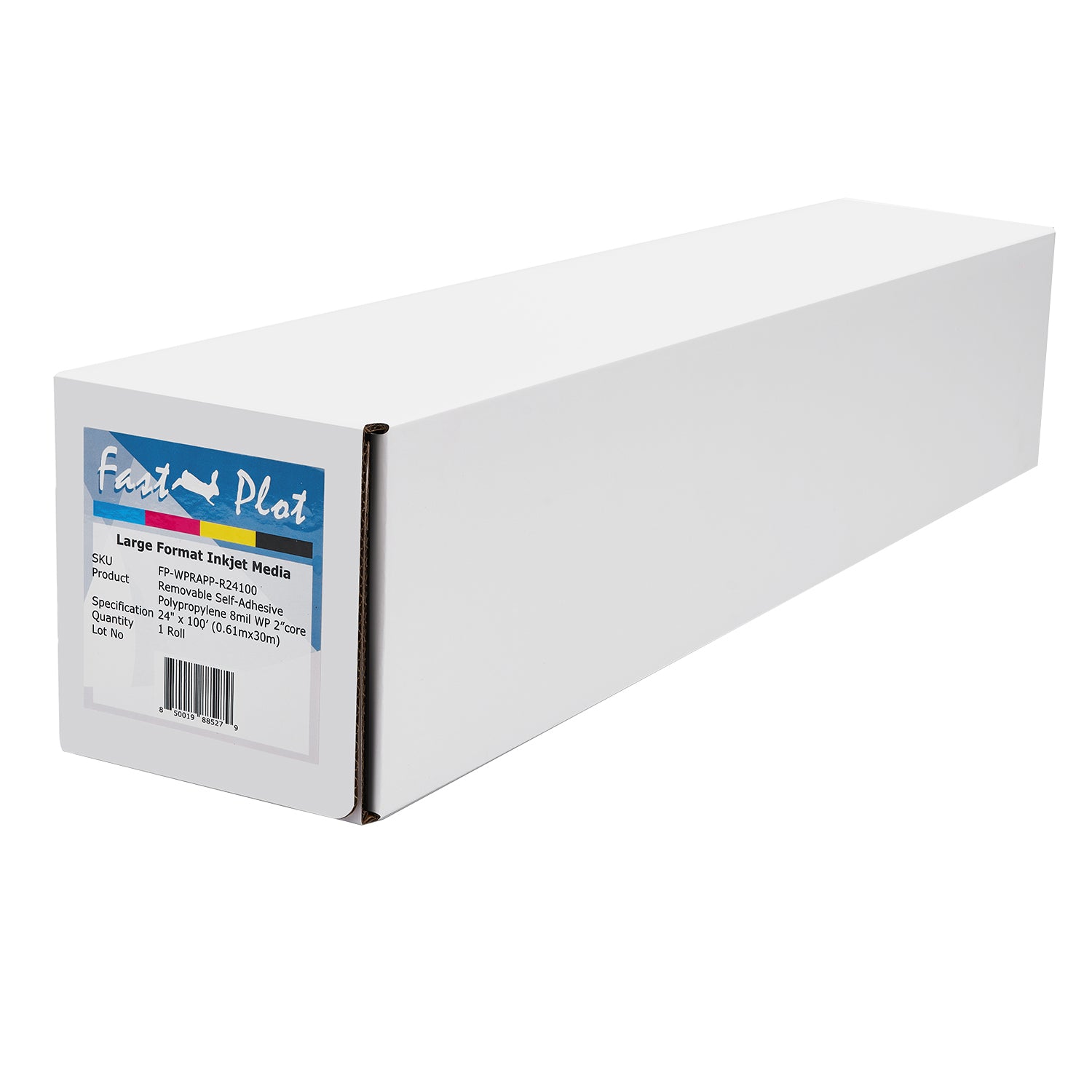 FastPlot Removable Self-Adhesive Waterproof Polypropylene Banner 6mil