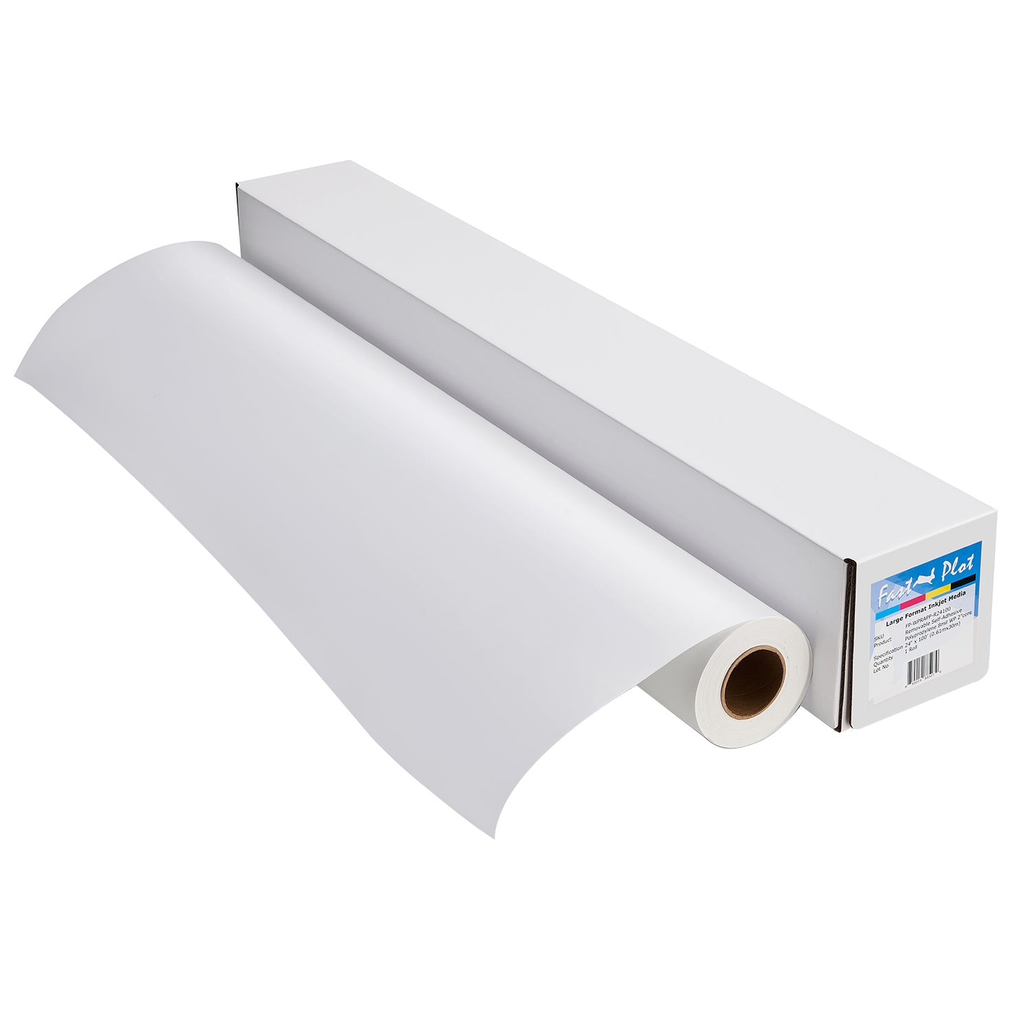 FastPlot Removable Self-Adhesive Waterproof Polypropylene Banner 6mil