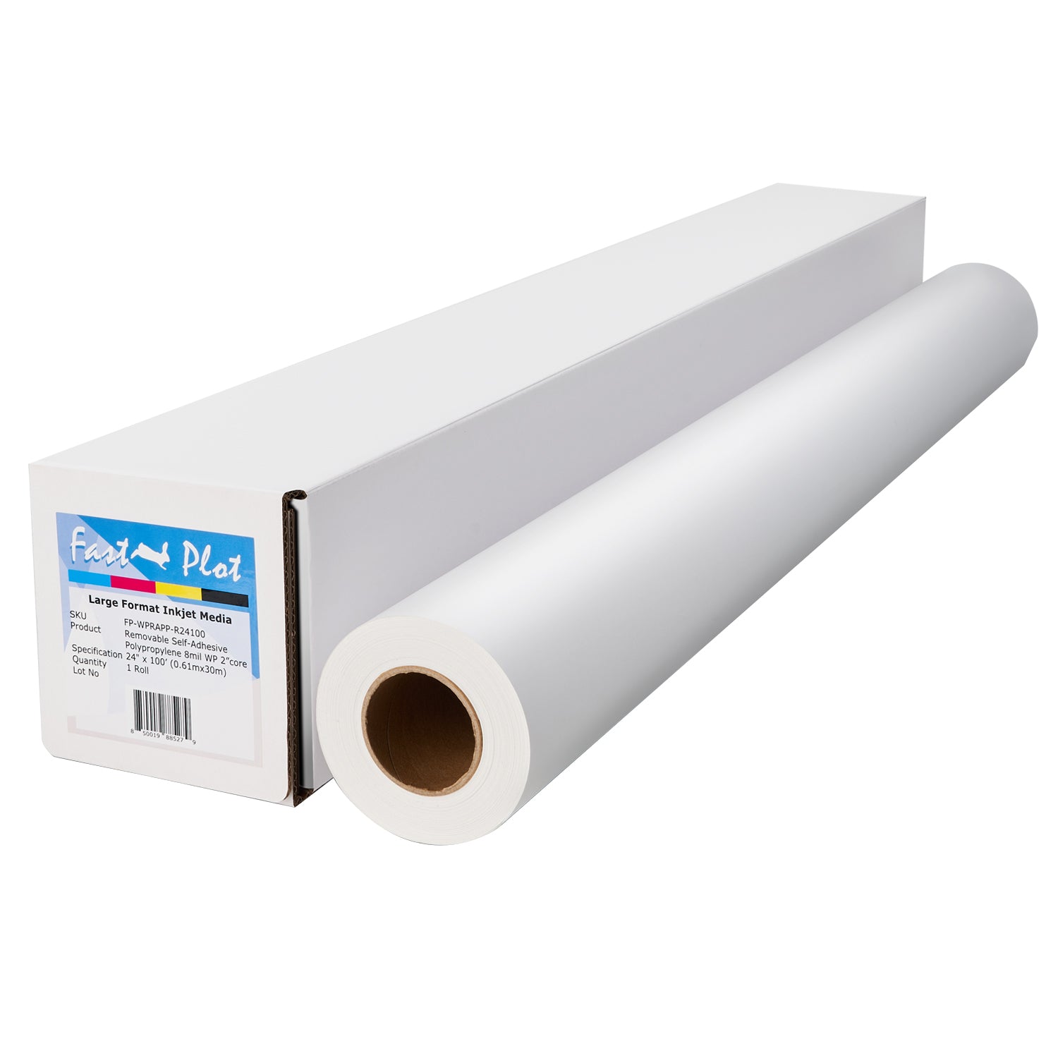 FastPlot Removable Self-Adhesive Waterproof Polypropylene Banner 6mil
