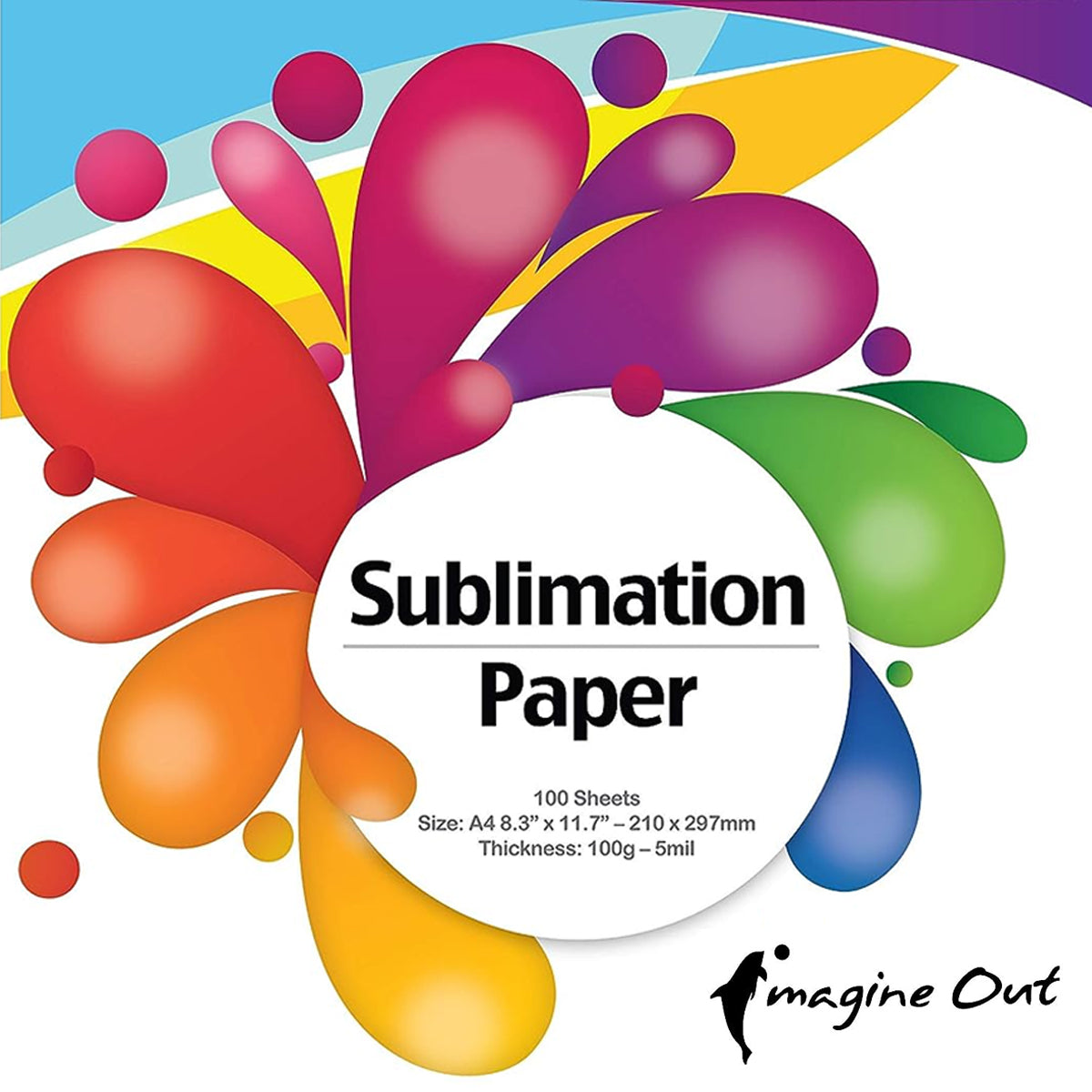 dpiSub 11″ x 17″ Sublimation Paper 120gsm (100 Sheets) –