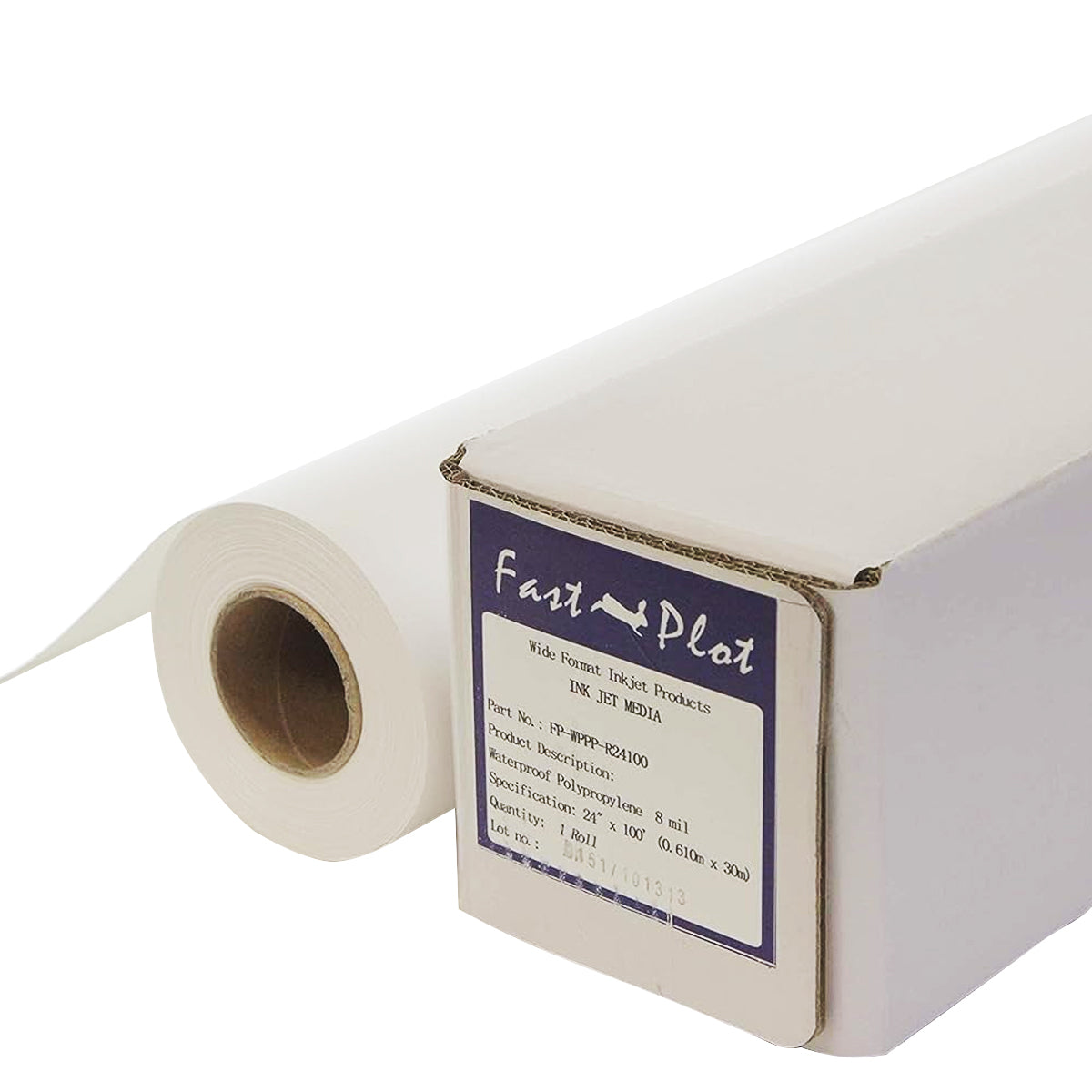 FastPlot Self-Adhesive Waterproof Polypropylene Banner 6mil
