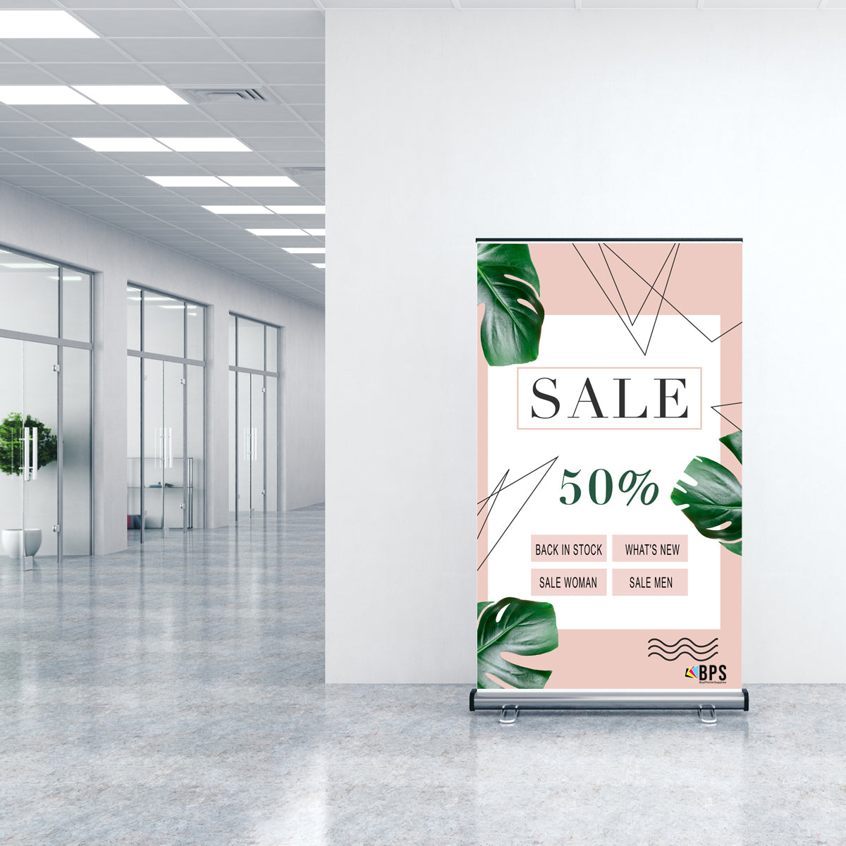 FastPlot Waterproof Polypropylene Banner 8mil