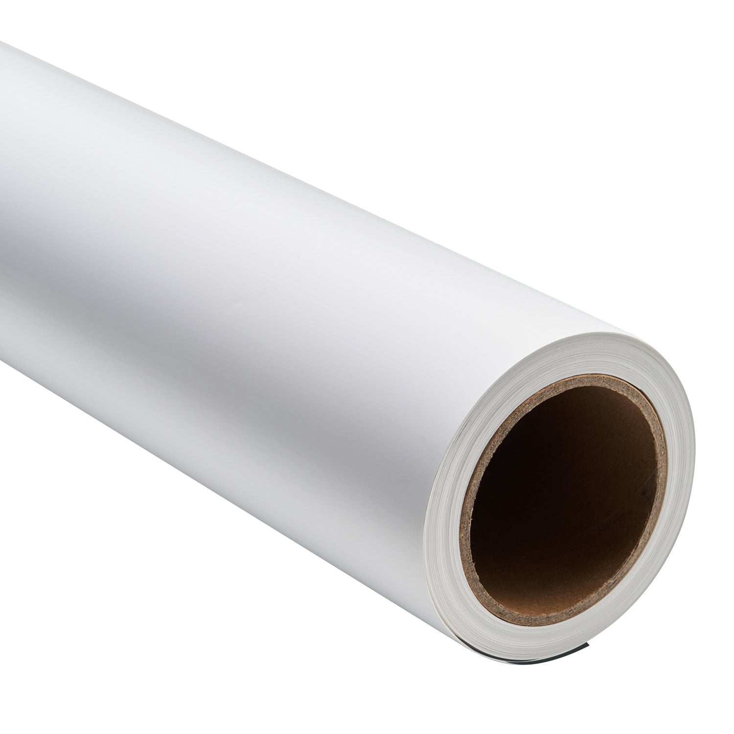 Grey Back PET  Film Roll 36” x 60ft 10mil - 210g  3” core Blockout Banner for Solvent, Eco Solvent, UV and Latex Ink