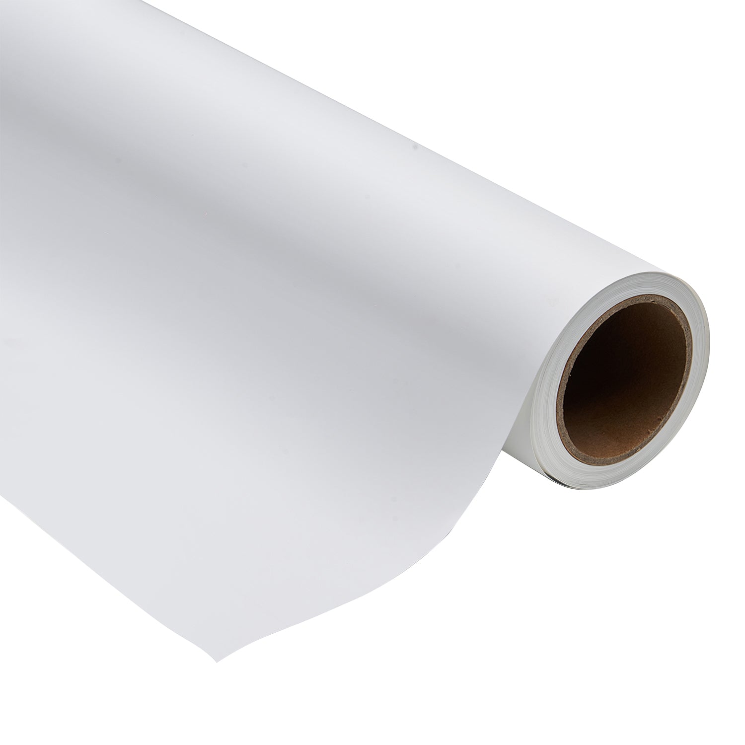 Grey Back PET  Film Roll 36” x 60ft 10mil - 210g  3” core Blockout Banner for Solvent, Eco Solvent, UV and Latex Ink