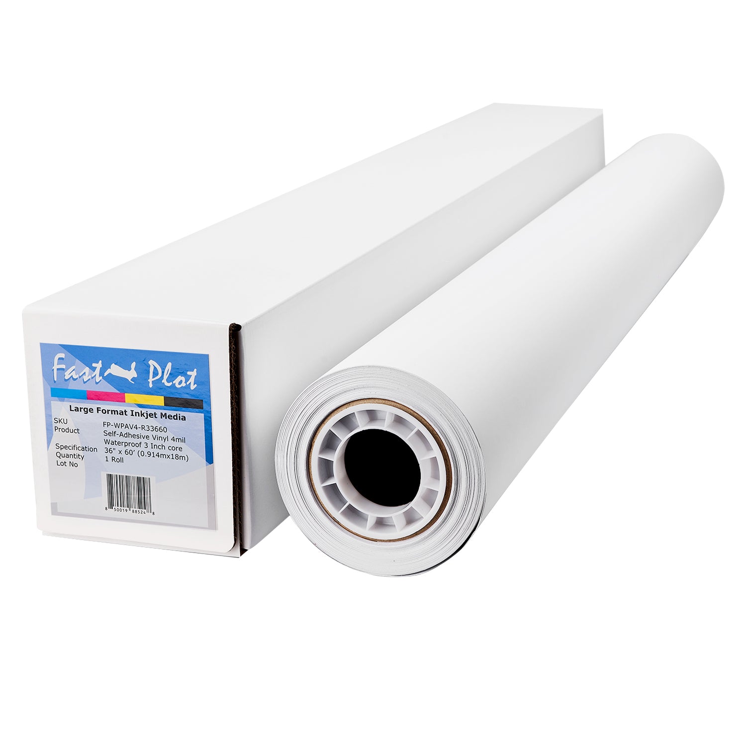 FastPlot Self-Adhesive Waterproof PVC Vinyl 6mil